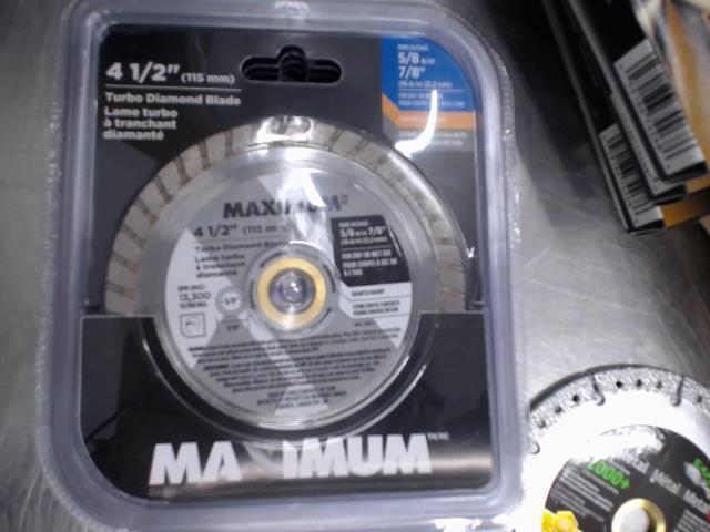 Turbo diamond blade