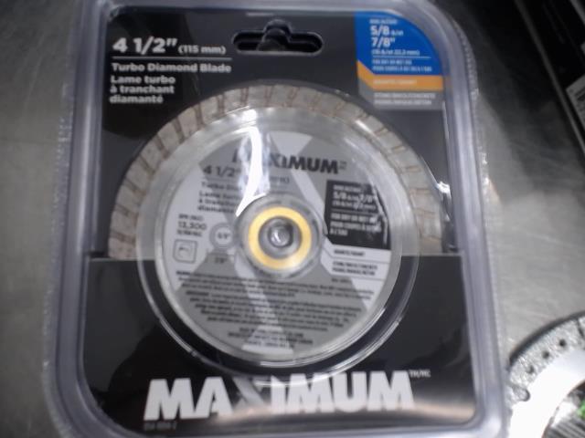 Turbo diamond blade