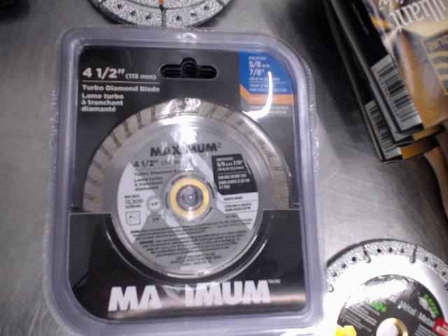 Turbo diamond blade