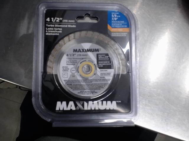 Turbo diamond blade