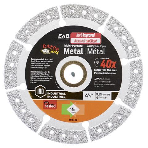 Metal cutting blade