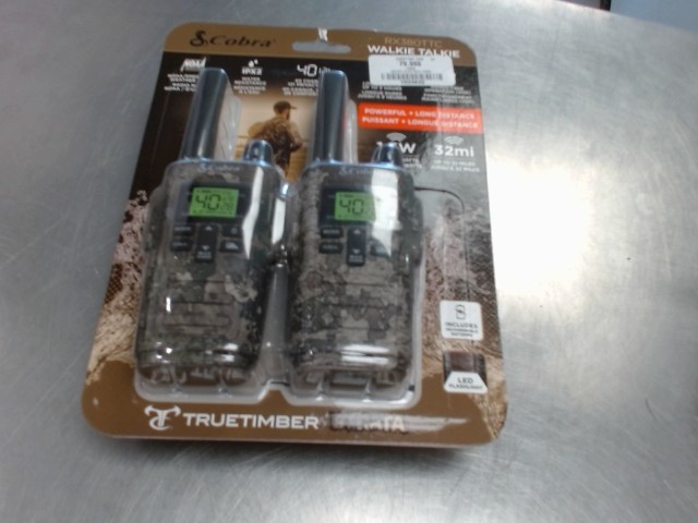 Paire walkie talkie neuf cobra