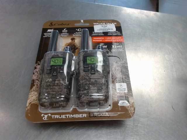 Paire walkie talkie cobra neuf
