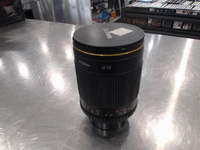 Mirror lens 1:8.0 f=500mm