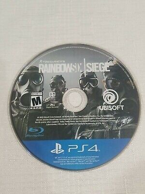Rainbow six siege ps4 disc only