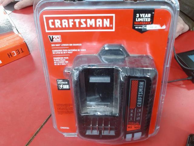 Chargeur 20v pour craftsman neuf/new