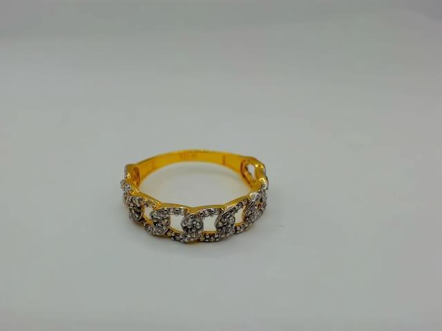 BAGUE EN OR 10KT 