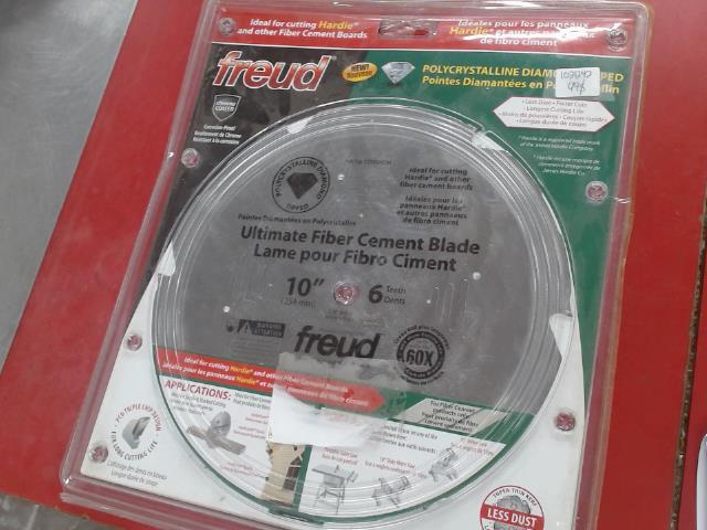 Lame pour fibro ciment 10po neuf/new