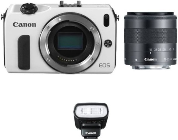 Canon eos m with lens