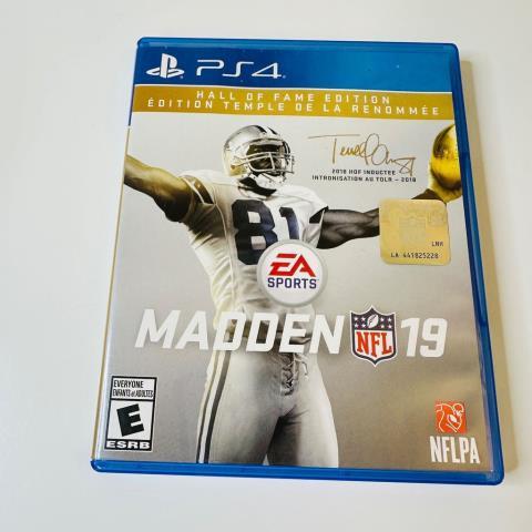 Madden 19 :hall of fame edition ps4