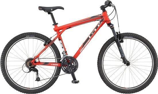 Velo rouge de montagne