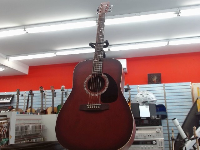 Guitare acoustique electrique av case