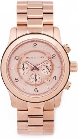Montre or rose stainless steel case
