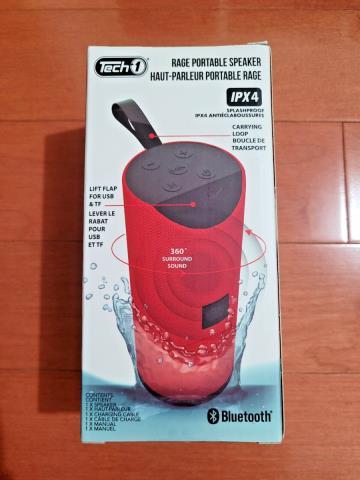 Speaker neuf dans boite rouge