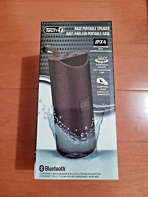 Speaker tech 1 ipx4 noir neuf dans boite