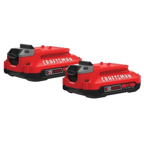2 batterie neuf craftman