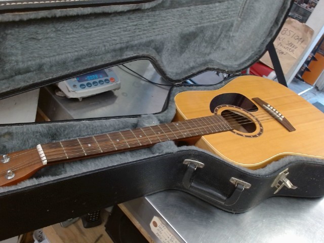Guitar acoustic case dur