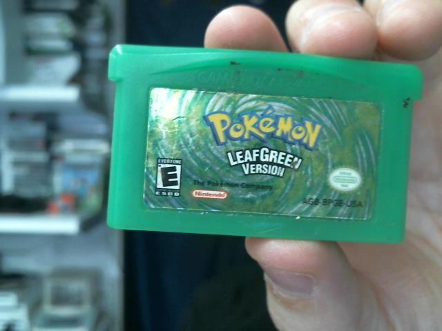 Pokemon leaf green version
