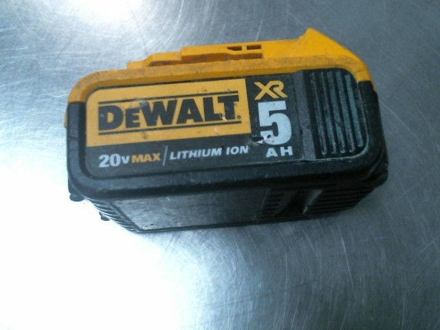 Batterie dewalt xr 20v 5ah