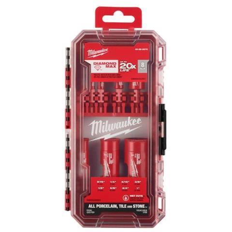 Milwaukee diamond max drill bit kit