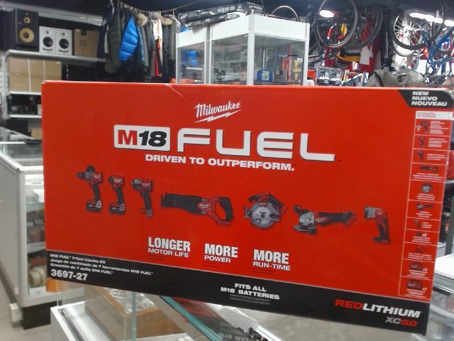 Emseble de 7-tool combo kit m18 fuel