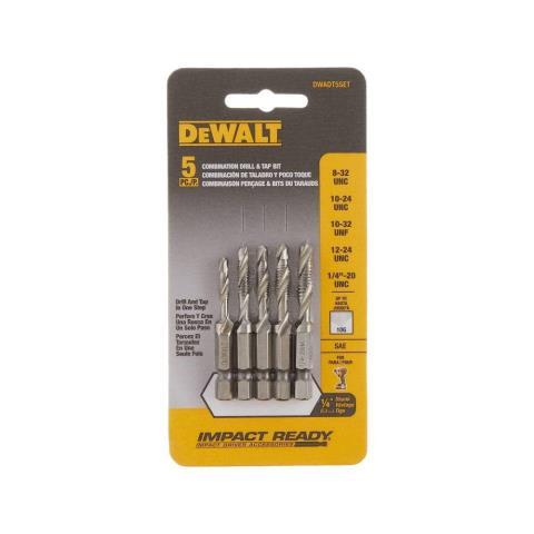 Dewalt dwadt5set 5 combonation drill ...