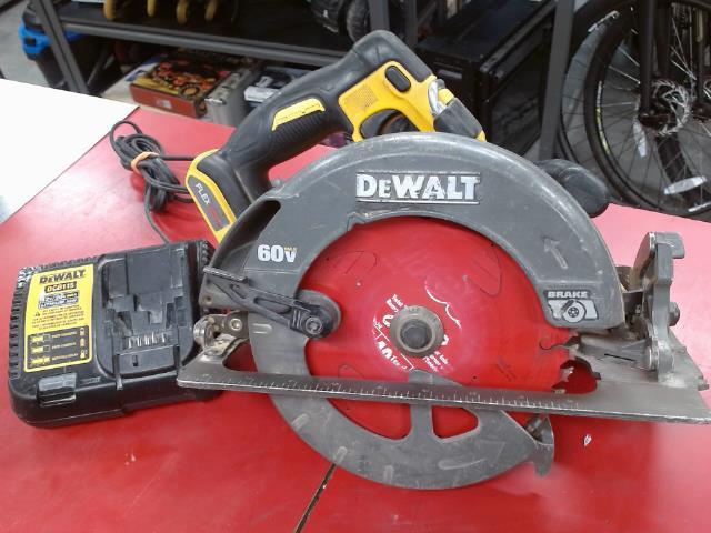 Scie circulaire flexvolt 60v+chargeur