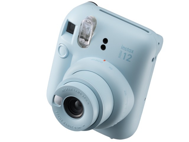 Instant camera blue