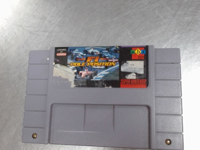 F-1 pole position
