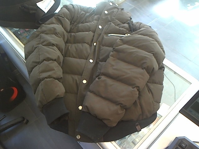 Manteau hiver brun rudsak