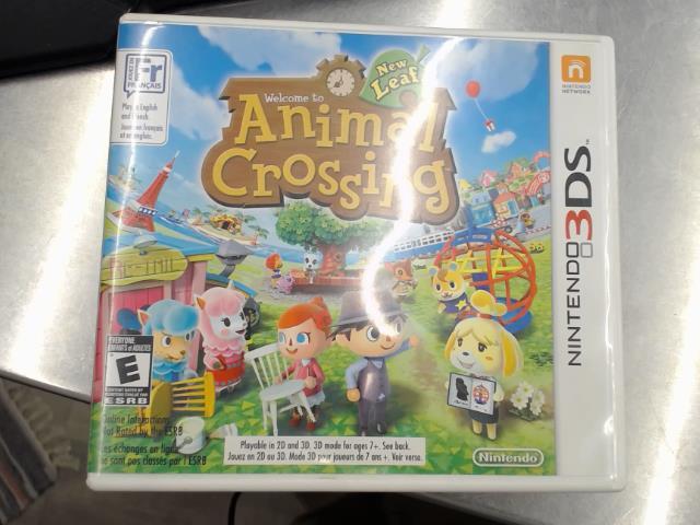 Jeu nintendo ds animal crossing new leaf