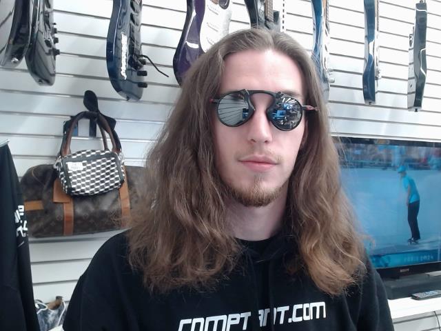Vintage glasses in case special edition