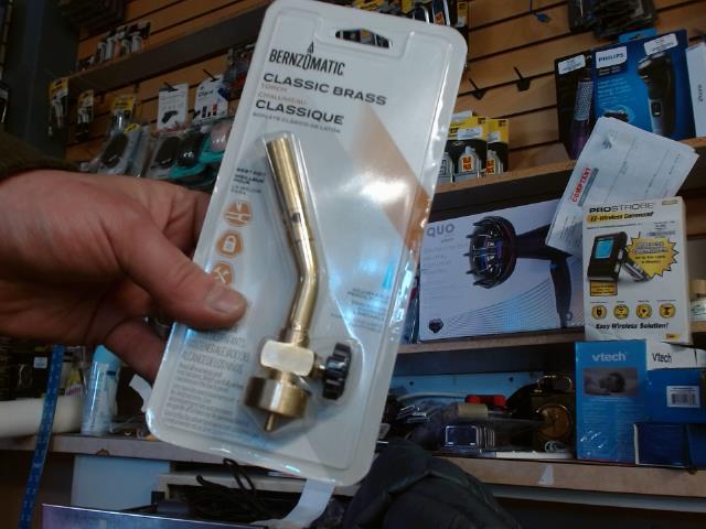Brass pencil flame