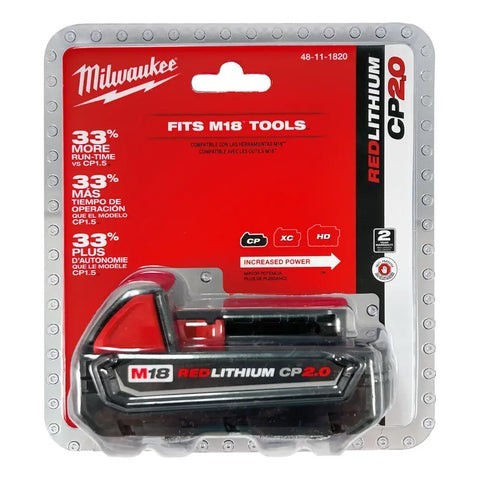 Batterie milwaukee 2ah neuf emballer