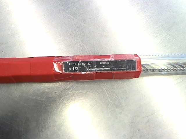Te-yx 1/2-22inch hammer drill bit