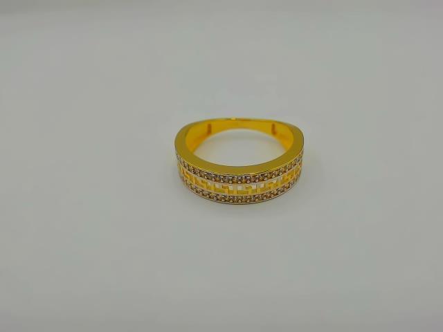 BAGUE EN OR 10KT NEW