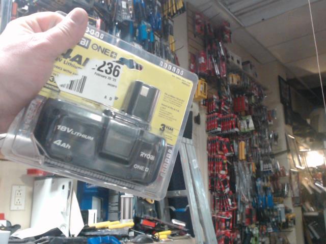 Batt 18v 4ah neuf