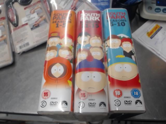 Southpark box set seasons 1-15