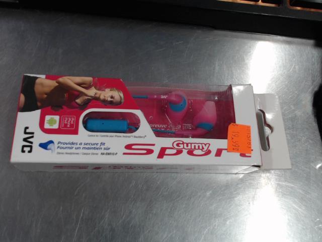 Jvc gumy sport stereo headphone