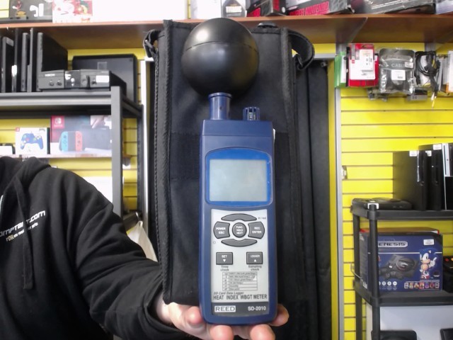 Heat stress meter and data logger