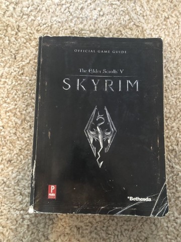 Official game guide skyrim