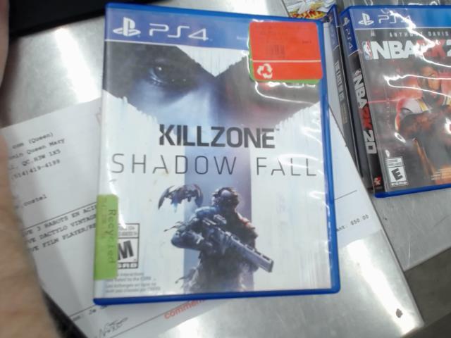 Jeu ps4 killzone shadow fall