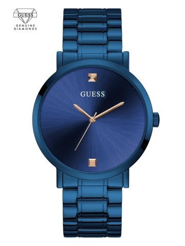 Guess montre analogique blue diamond