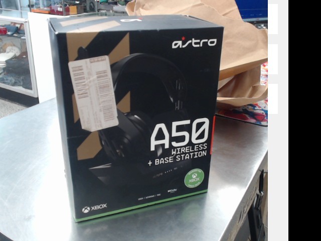 Casque astro a50 usage avec boite