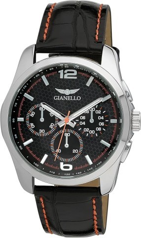 Montre noir orange bonne etat
