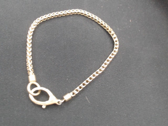 Bracelet argent plaqu or 12g
