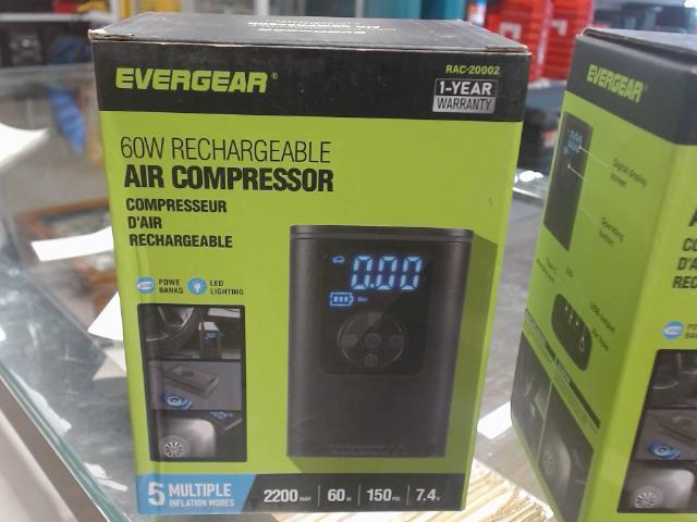 Air compressor 60w rechargable
