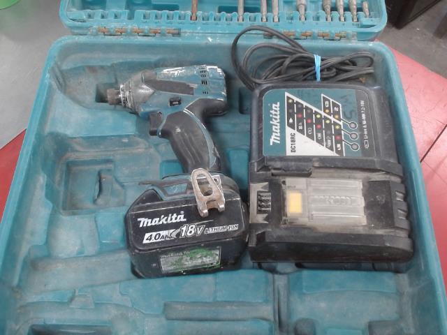 Impact drill+batterie+chargeur