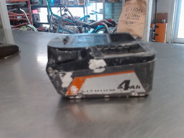 Batterie 4ah ridgid
