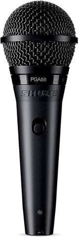 Micro shure dans petite pochette